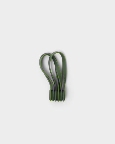 Magnetic Cable Ties - Mossy Green